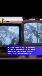 Nov 15, 1994 — Method Man went solo with Tical and brought the pain to Hip-Hop. Wu-Tang forever. 👐🏾🔥” #MethodMan #Tical #WuTangClan #90sRap #HipHopHistory | Èske w te konnen ?