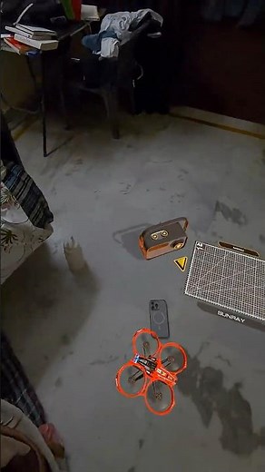 Mixed reality drone flying on Meta quest 3 #gaming #mixedreality #quest3 #VR