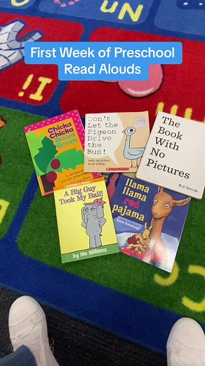 📚 Kicking off the school year with my top preschool read-aloud picks for week one! 🎒 Tune in to discover stories that will spark joy and set the tone for an amazing year. 🌟 #PreschoolVibes #ReadAloud #FirstWeekOfSchool #PreschoolTeacher #KidLit #StoryTime #ClassroomFavorites #BackToSchool #BookLove #TeachingJoy #LiteracyMagic | Preschool Vibes