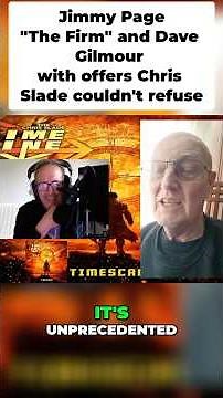 Jimmy Page "The Firm" Dave Gilmour With Offers That Couldn't Be Refused