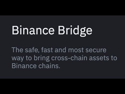 How to Turn Ethereum into BNB (Exchanging an ERC20 Token for a BEP-20 Token Using Binance Bridge)