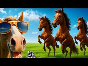 “Real Funny Horses 🐴 | 100% Real, 100% Hilarious!”