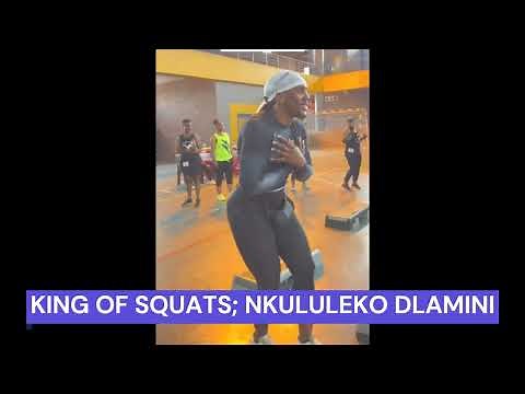 King of Squats: Nkululeko Dlamini, The Squat Sovereign, Inspires with Transformative Workouts! 👑💪