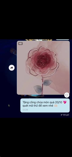 Cách Tạo QR Trái Tim Đặc Biệt Cho Người Yêu