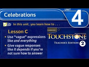 Book 2. Unit 4. Lesson C