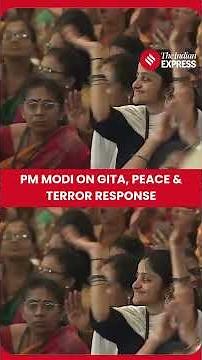 PM Modi Links Gita’s Message to India’s Modern Security Policy