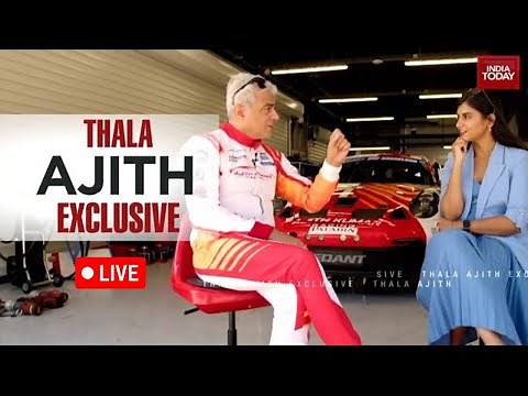 Ajith Kumar LIVE | Ajith Kumar Exclusive | Ajith Kumar Interview On Racing & Motorsport Future LIVE