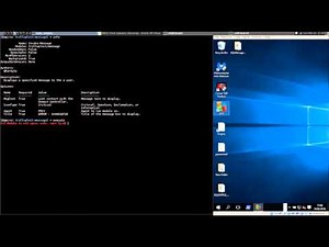 PowerShell Empire Tutorials - Custom Message Text Box