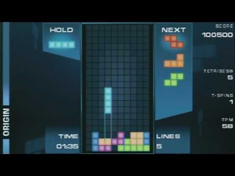 Tetris (PSP Mini) Gameplay