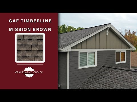 GAF Timberline Mission Brown Roofing Shingles | Colors, Design Ideas & Project Examples