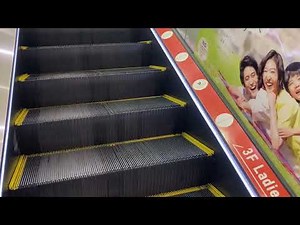 【R階はエレベーターのみ！】【三菱】小田急百貨店町田店の南エスカレーター_escalator Tokyo Machida Japan