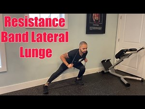 [How To] Resistance Band Lateral Lunge