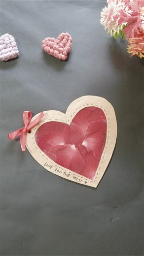 DIY Heart Window Love Card 💌| Aesthetic Gift for Valentine’s Day / Anniversary | Easy Handmade Craft