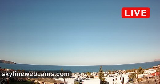 Live Cam Kato Stalos - Crete | SkylineWebcams