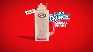 A&W Restaurants Cap'n Crunch Cereal Shake TV Spot, 'Tastes Like Saturday Morning Cartoons'