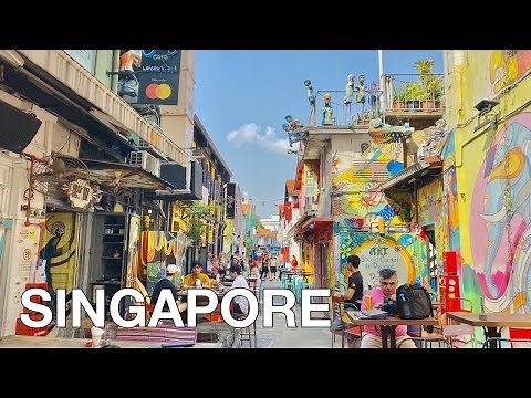 Singapore Indian District Walking Tour 4K🇸🇬