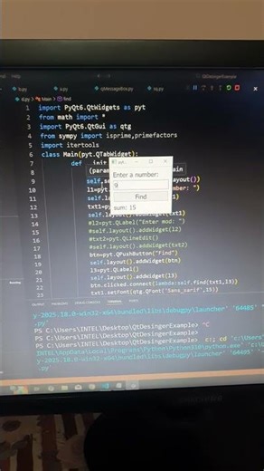 Python | PyQt6 'Euler project- Truncatable primes' | CodeLearning