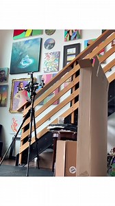 154K views · 9.2K reactions | A big painting that took over a month to complete! Each color is painted 2-3 times and it is all done free hand. This is an original abstract design inspired by my trip to Florence, Italy.  #abstractart #contemporaryart #modernart #fineart #painting | Feliks K | Facebook