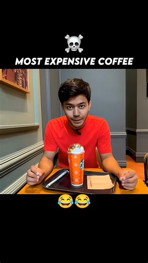 Most expensive coffee ☠️💀 #trending #viral #subscribe #bouncingball #nobatidao #trollface #popular