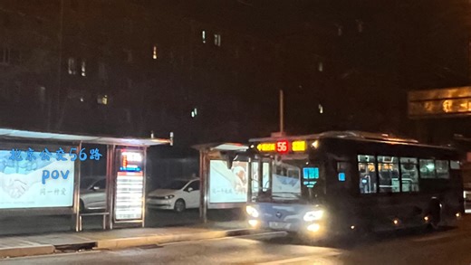 【西铁玉林.西外北动】北京公交56路全程前方展望pov