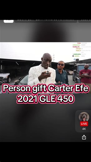 Person gift @MACHALA 2021 GLE 450 Chai money Dey Lagos #fyp #viral #peller #carterefe #peller09