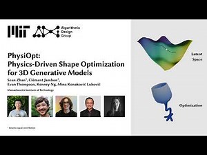 PhysiOpt: Physics-Driven Shape Optimization for 3D Generative Models (SIGGRAPH Asia 2025)
