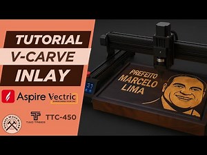 TUTORIAL VCARVE INLAY ASPIRE 12 (CNC TTC 450)
