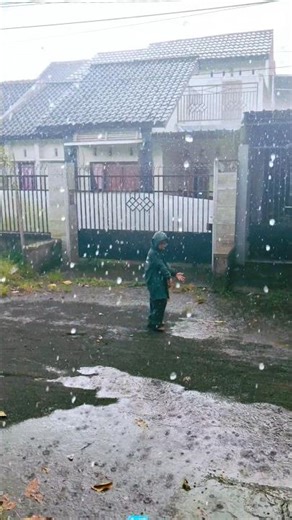 Rain Like Snow, Just Take a Shower in the Rain?