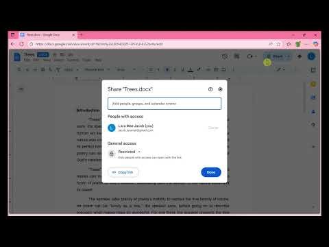 How to Share Your Google Doc Publicly with Anyone (Shareable Link)