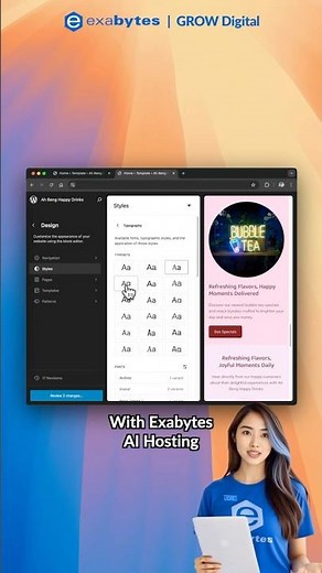 Want to change the font style on your website?
