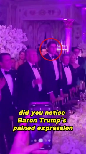 Did you notice Barron Trump's pained expression at the New Year's Eve party? Nobody seems to realize the three enormous sacrifices he, as the son of the president, has had to make. #fouyoupage #celebrity #barrontrump #trump #fypppppppppppppppppppppp