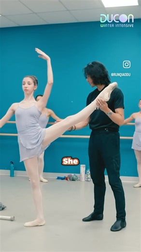 207K views · 292 reactions | ️‍♀️ Striving for that extra leg extension?  Here are some game-changing tips you wouldn’t want to miss! ⚡️ SAVE this reel for later and let us know how it goes! | Runqiao Du Ballet Coaching | Facebook