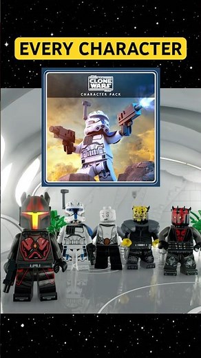 All of the Clone Wars Characters available in Lego Star Wars The Skywalker Saga #legostarwars #clone