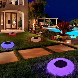 Watch floating pool lights solar powered pool floating lights on Amazon Live