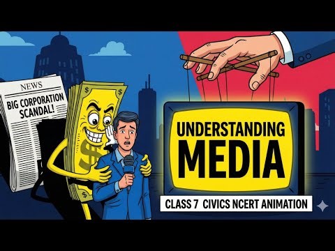 Understanding Media | Class 7 Civics Chapter 6 | NCERT IN Animation | Censorship & Mass Media