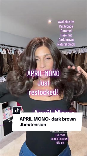 April Mono Wig Restock from JBextension