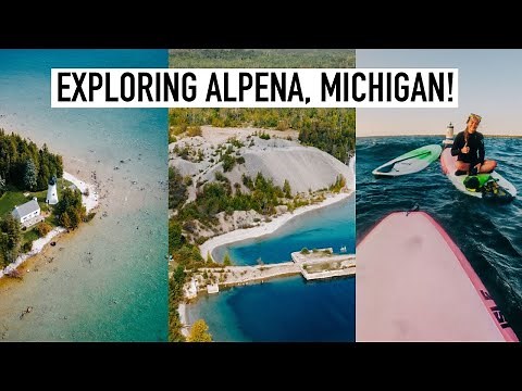 Summer In Alpena, Michigan: A weekend exploring Lake Huron: Lighthouses, Shipwrecks & Stars!