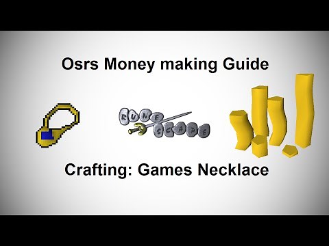 Osrs Money Making Guide - Crafting - Games Necklace