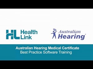 Australian Hearing Medical Certificate - Best Practice