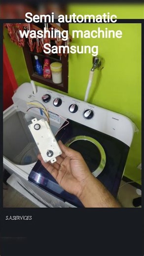 semi automatic washing machine Samsung problem wash timer #shorts #shortsviral #shortsfeed