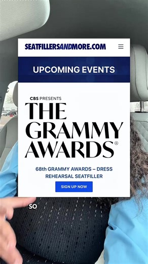 Last chance to see the Grammy’s! Requests close January 25th. - Tickets are free, flights and accommodations are not - You cannot attend both the main show and dress rehearsal - Notifications will be sent out by January 29th, must be able to be in LA by the morning of February 1st. #2026grammys #grammys #seatfillersandmore