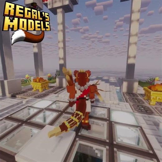 Minecraft CPM Complex Model - Divine Otter