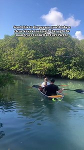 This adventure through the mangrove tunnels are truly magical! 🌳🛶 | Get Up And Go Kayaking