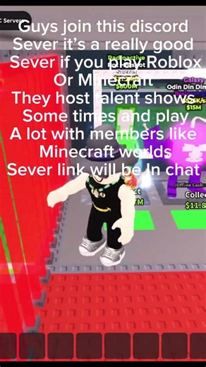 Minecraft Roblox discord sever#short