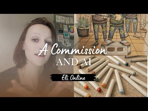 How I Use AI for Concept Art (Without Letting It Do the Art) and a Commission. (31/100)