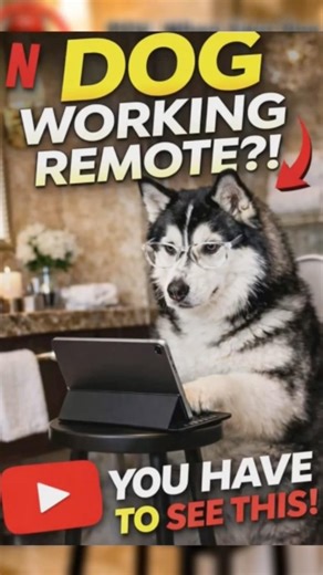 POV: Your Dog Is More Productive Than You 💻 🚽 😂