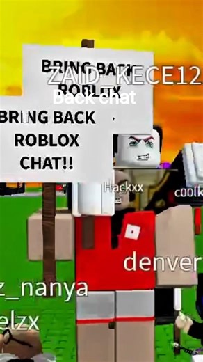 Roblox back chat 😭😭