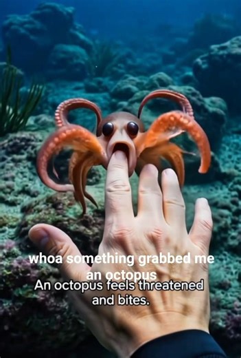 What Happens When an Octopus Bites You? 🐙 Real Venom Effects!