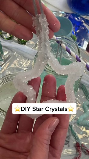 DIY Star Crystals - Fun and Easy Craft Project