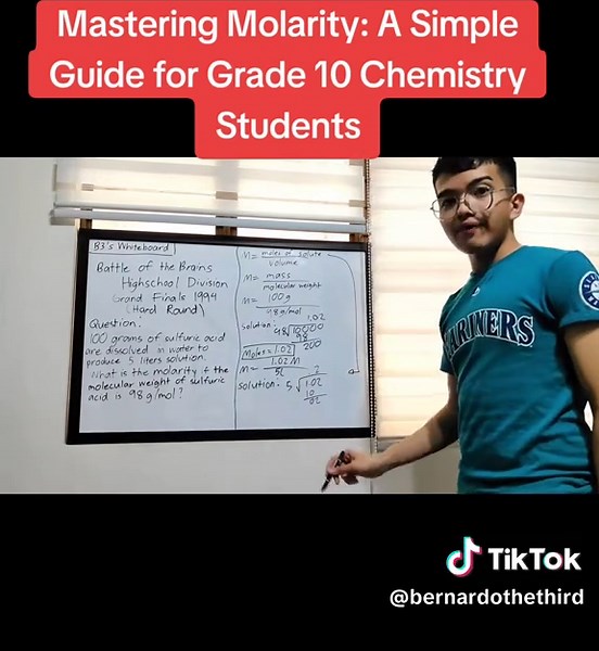 Mastering Molarity: A Simple Guide for Grade 10 Chemistry Students